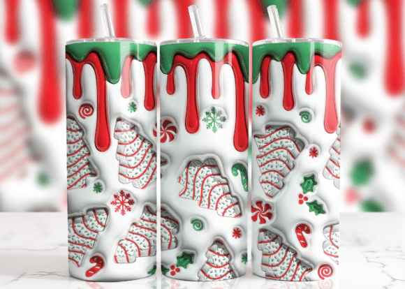 Christmas Tree Cakes Tumbler