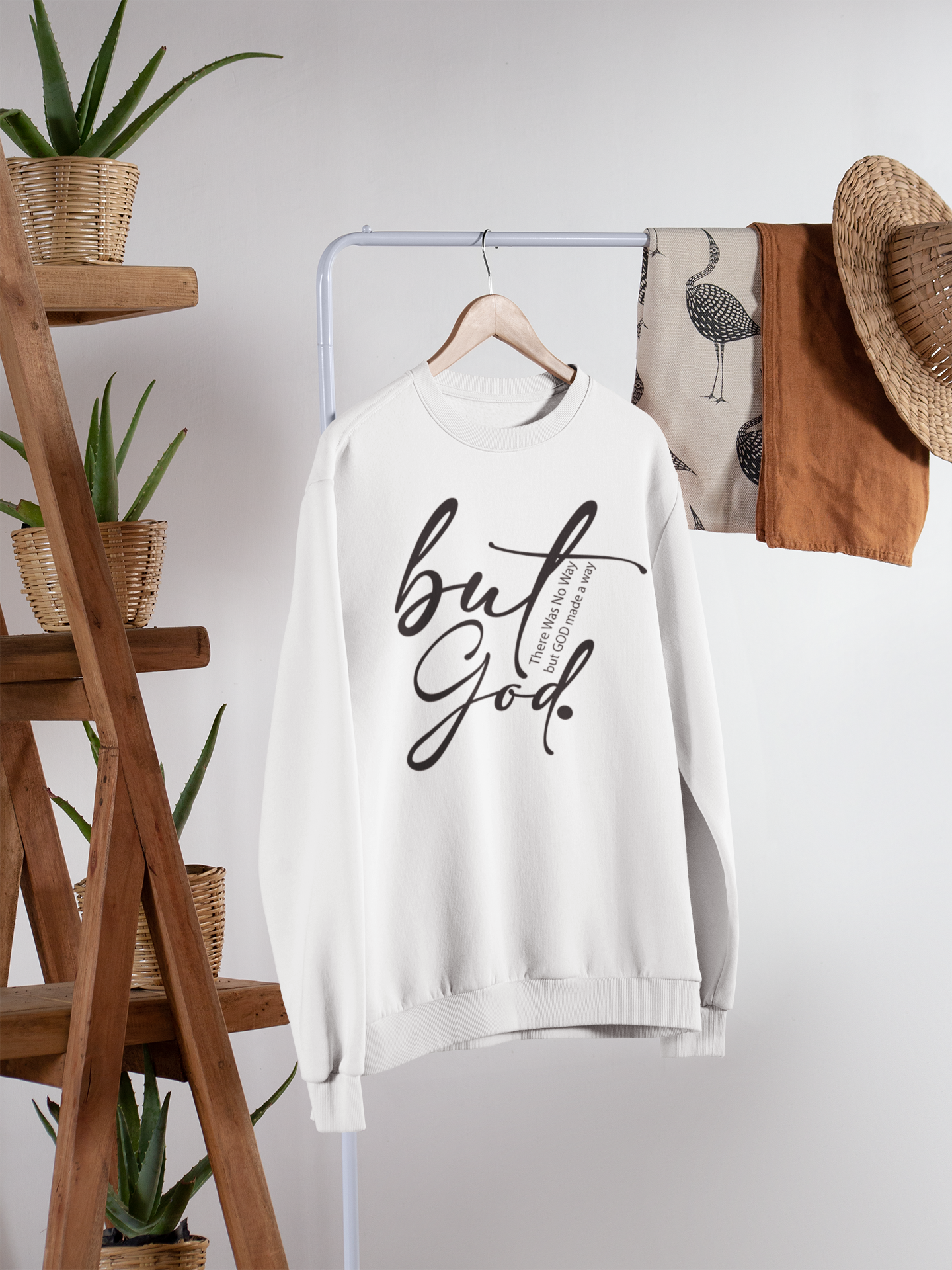 But God...Sweater, Christian Clothing, Christian Shirts For Women, Faith Based Gifts For Her