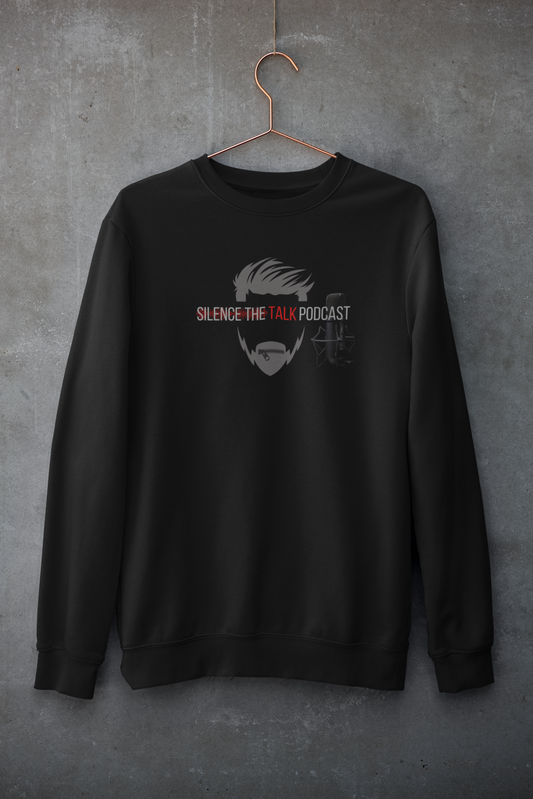 Silence The Talk Podcast Crewneck