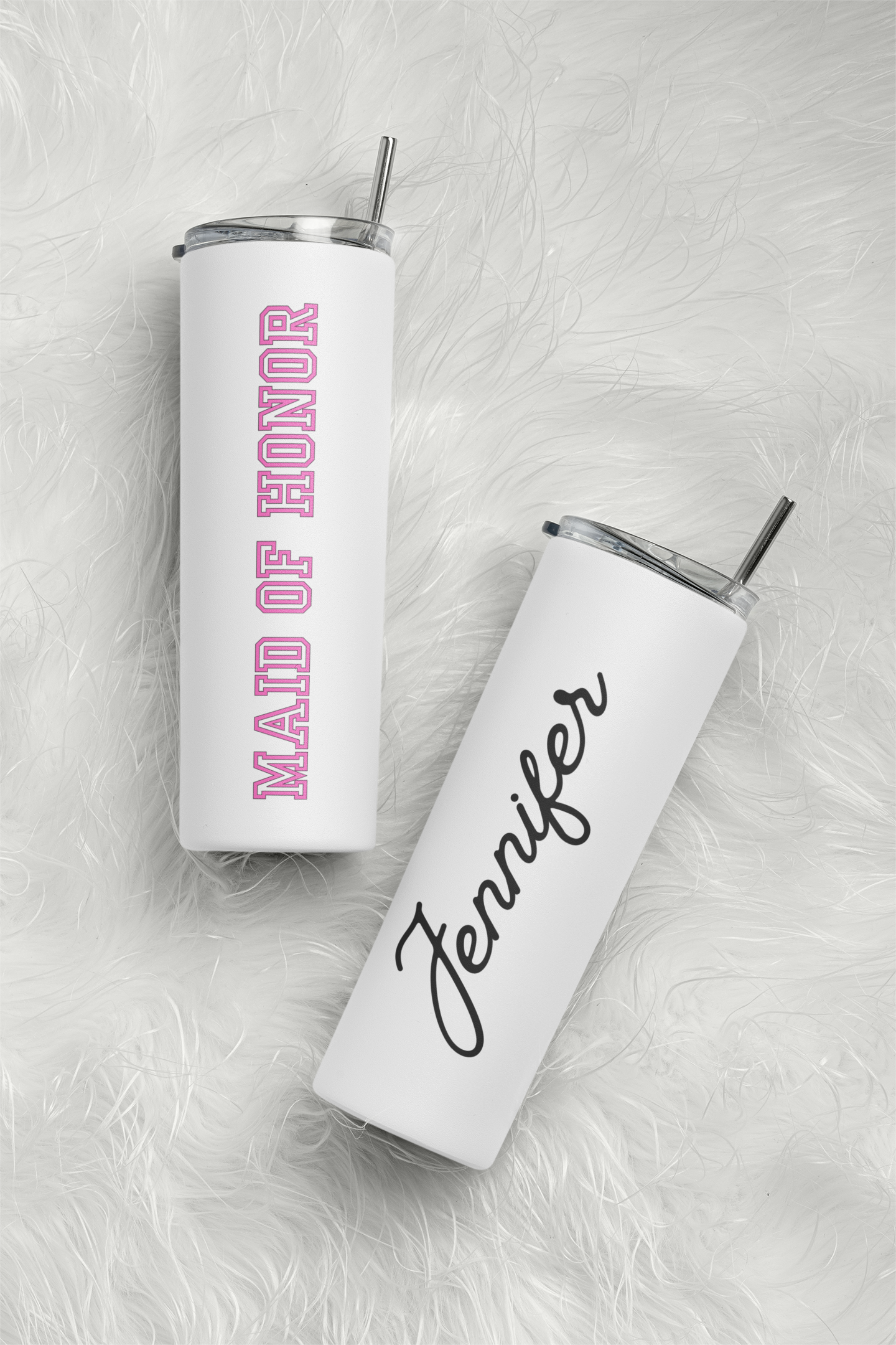 Maid of Honor Tumbler with Name
