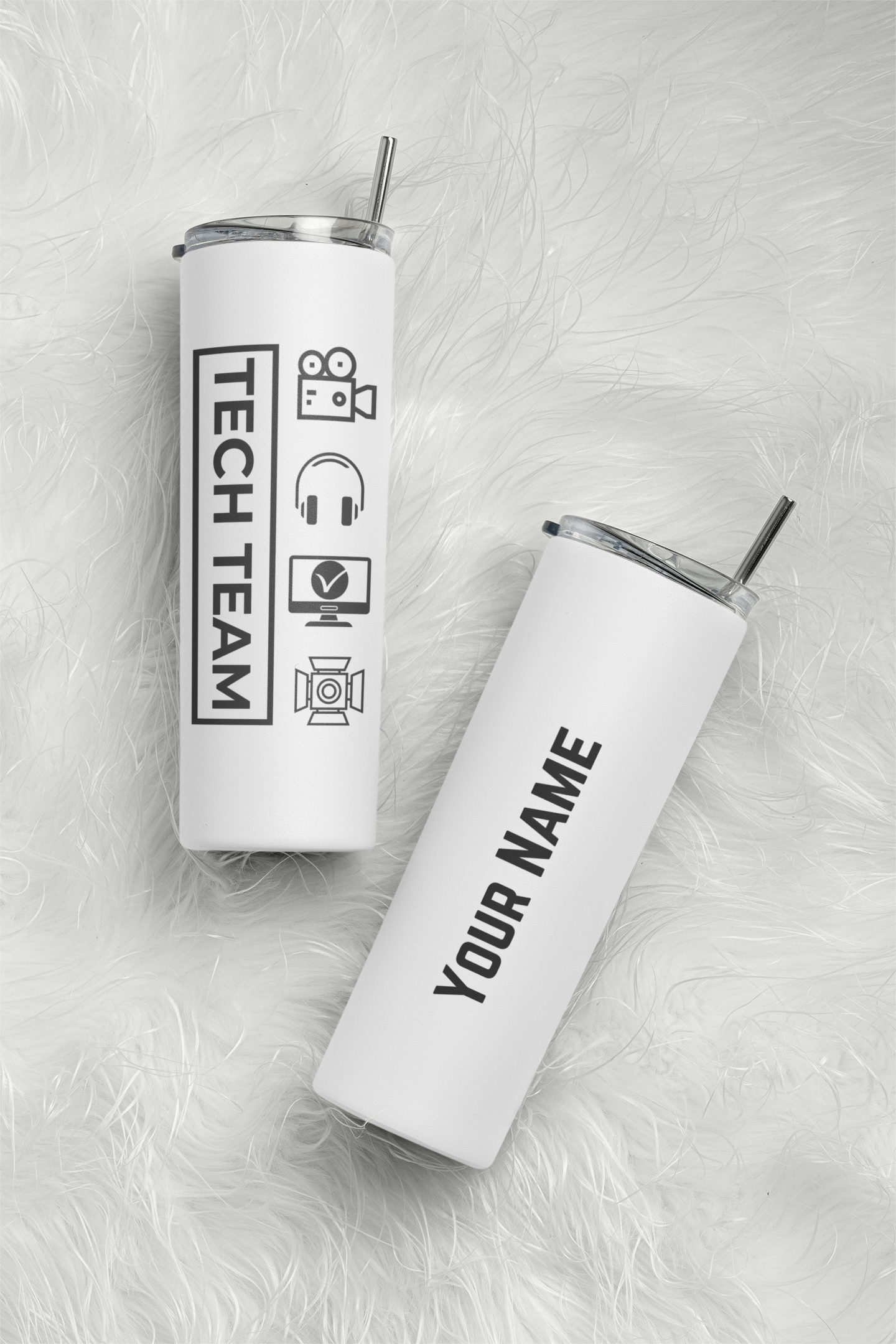 TVCTech Tumbler with Name