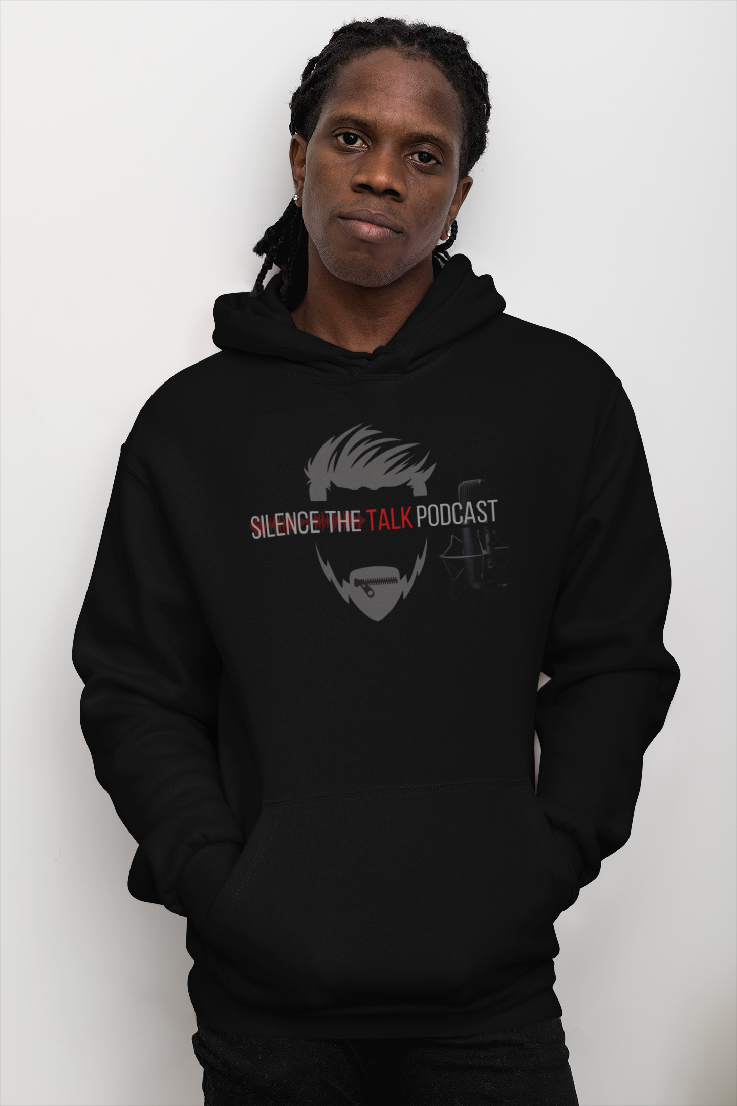 Silence The Talk Premium Hoodie