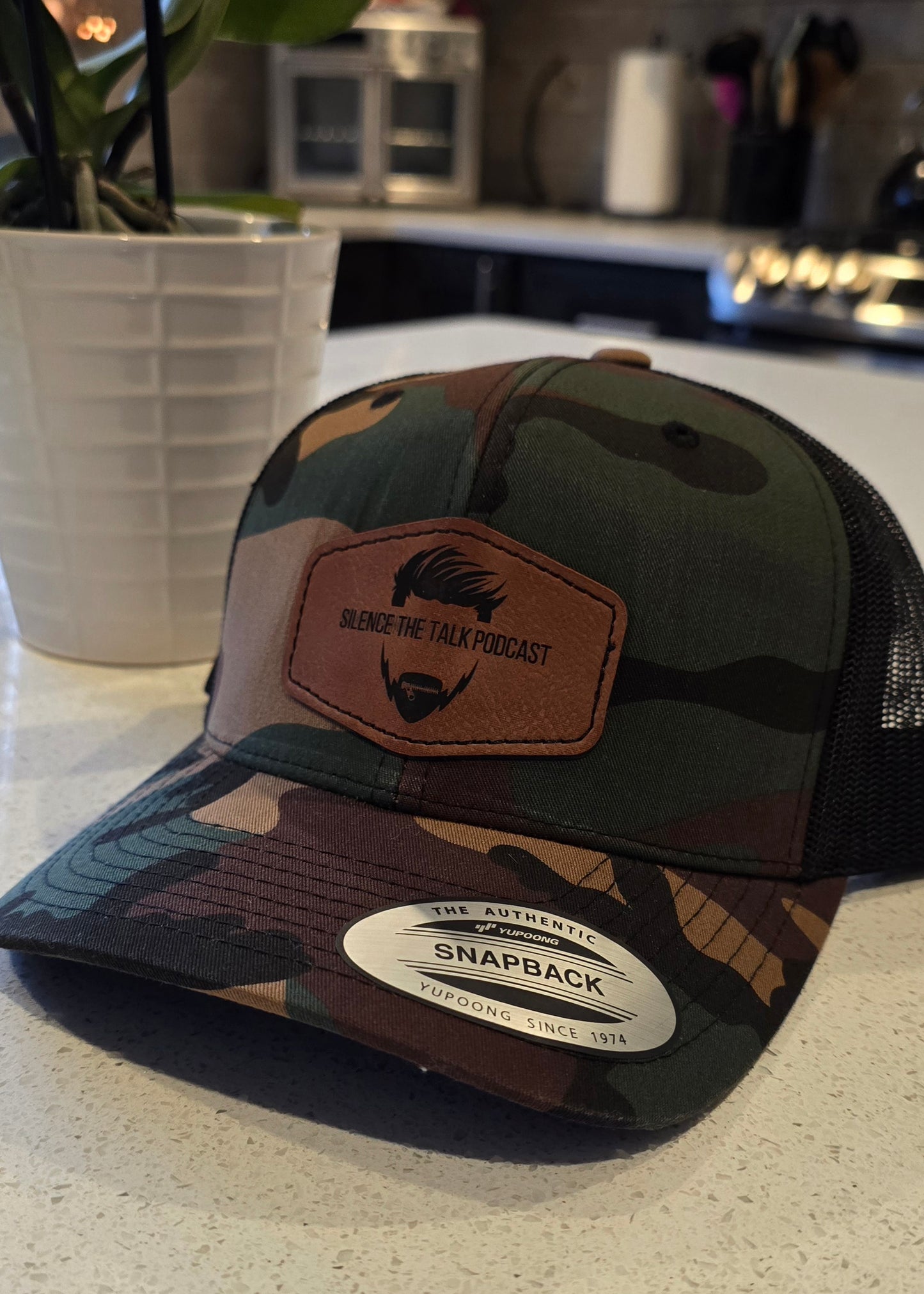Silence The Talk Podcast Trucker Cap