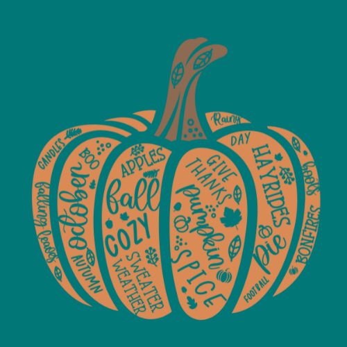 Pumpkin with Sayings