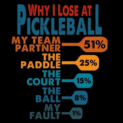 Why I Lose At Pickleball