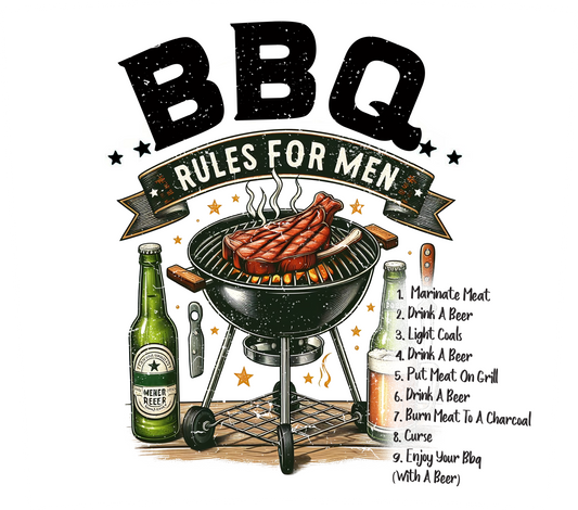 BBQ Rules for Men 20oz