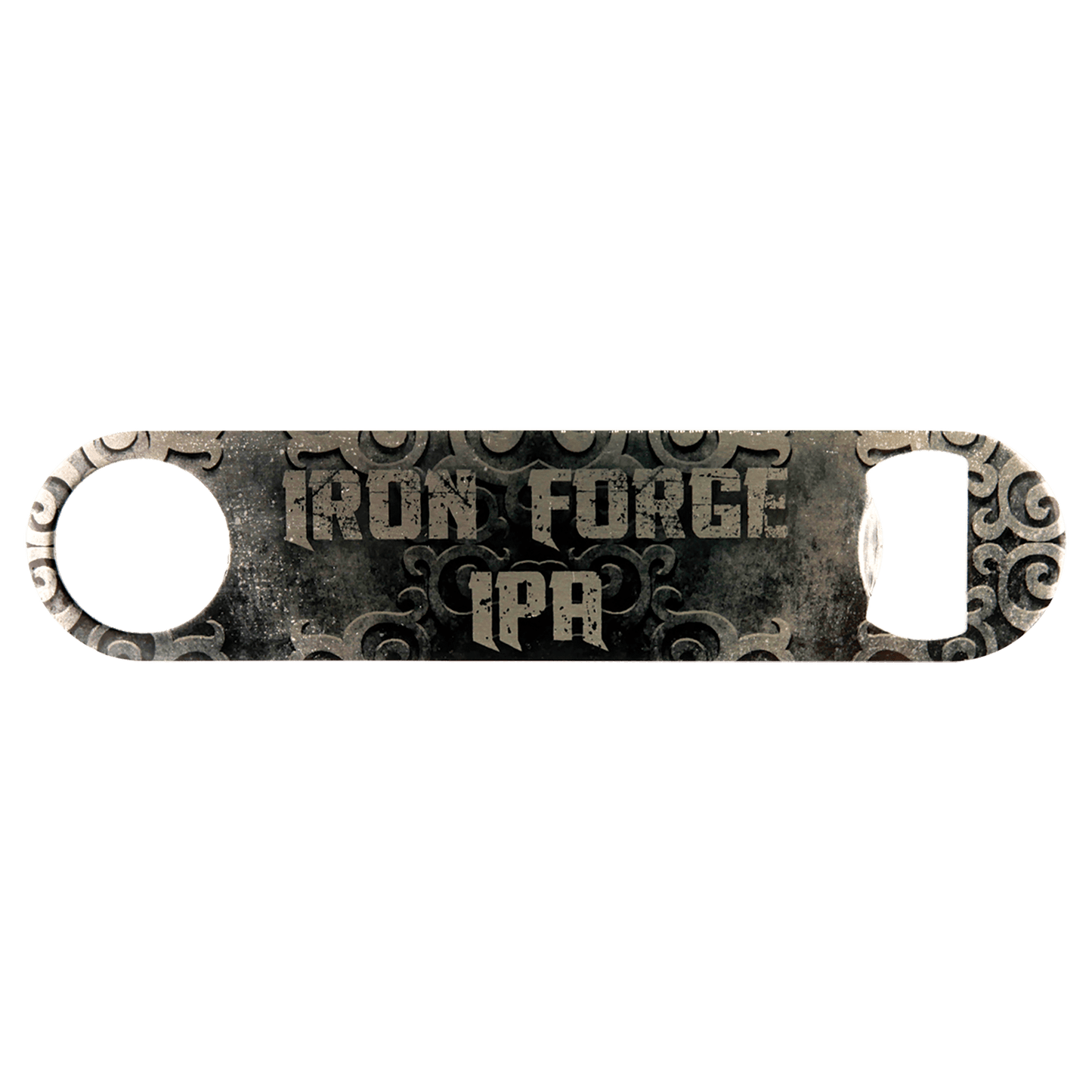 1 1/2" x 7" Personalized Stainless Steel Bottle Opener