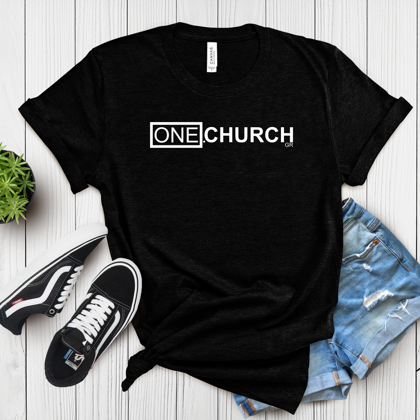 One Church GR Bella + Canvas 3001