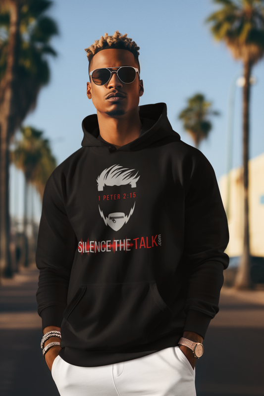 Silence The Talk Premium Hoodie